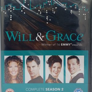 Will & Grace - The Complete Season 2 (1999) - DVD (Sealed)