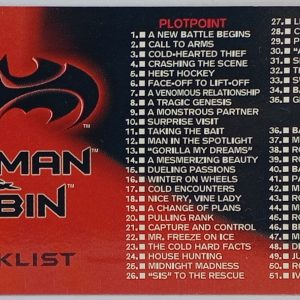 SkyBox Premium 1997 DC Batman & Robin - Checklist