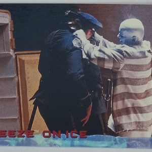 SkyBox Premium 1997 DC Batman & Robin - Plotpoint - 22. Mr. Freeze On Ice