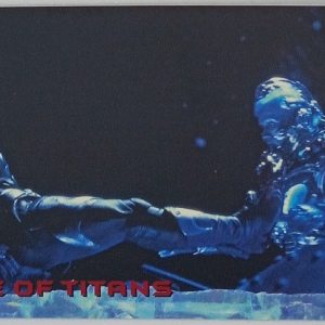 SkyBox Premium 1997 DC Batman & Robin - Plotpoint - 34. Battle Of Titans